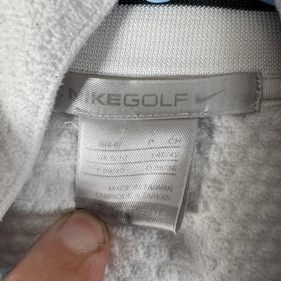 Nike Golf Jacket Small Full Zip Pockets 335441-100 Preppy Athleisure Performance - Picture 9 of 15